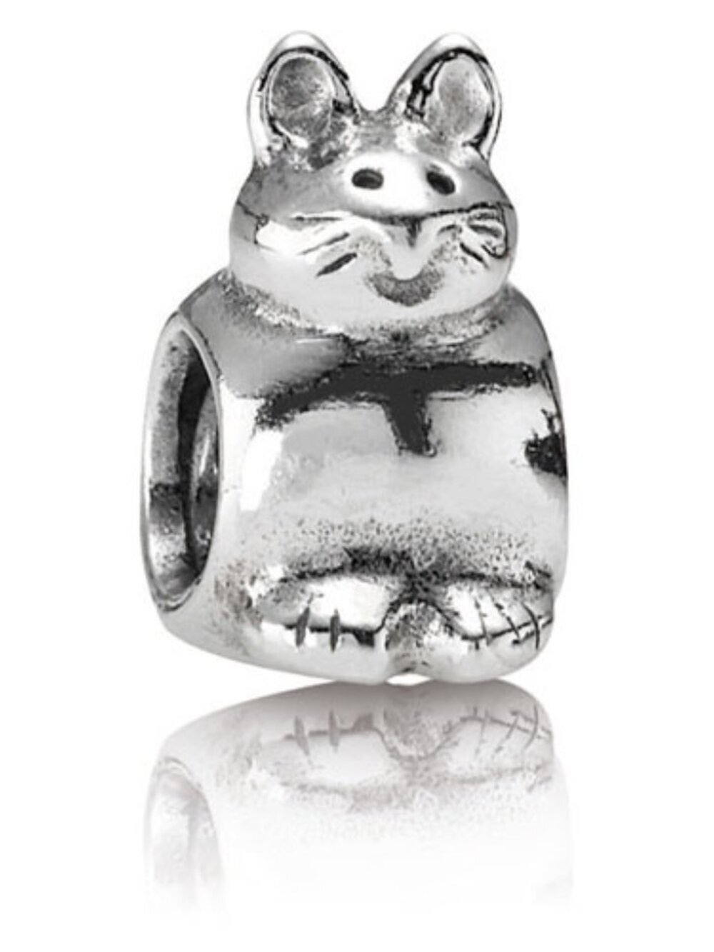 Authentic Pandora Kitty Charm – 790284 Sterling Silver Retired - Picture 9 of 9